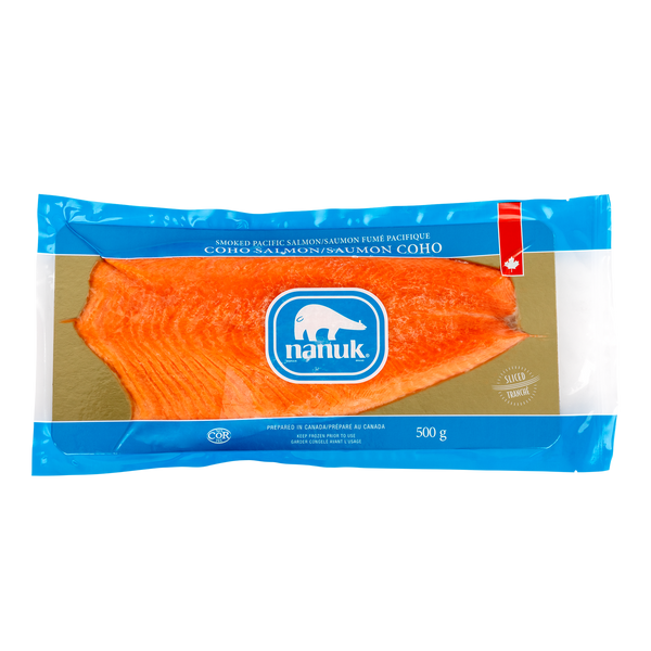 Nanuk Frozen Smoked Pacific Salmon	500 g