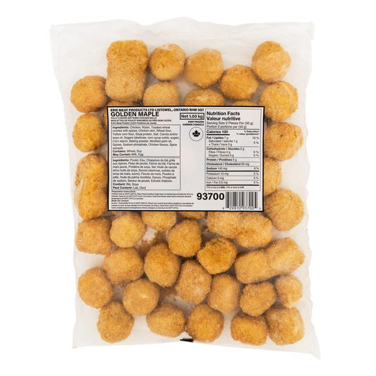 Golden Maple Frozen Chicken Balls 4 x 1 kg