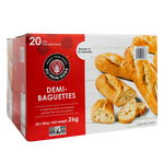 Au pain doré Frozen Demi-Baguettes 3 kg