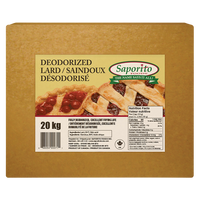 Saporito Deodorized Lard, 20Kg