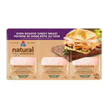 Maple Leaf Natural Selections Sliced Turkey 3 X 300g