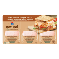 Maple Leaf Natural Selections Sliced Chicken 900 g