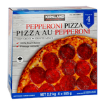 Kirkland Signature Pepperoni Thin Crust Pizza	4 x 555 g