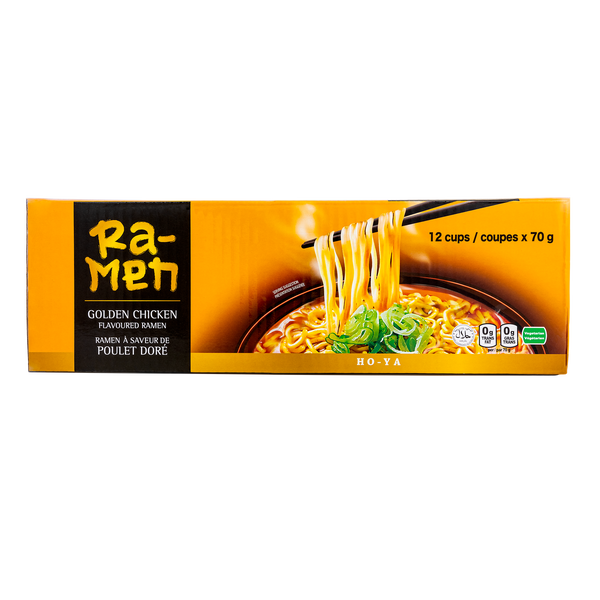 Ho-Ya Golden Chicken Flavoured Ramen	12 x 70 g