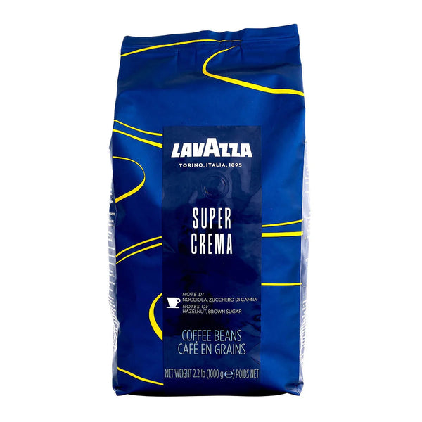Lavazza Super Crema Whole Bean Coffee 1 kg