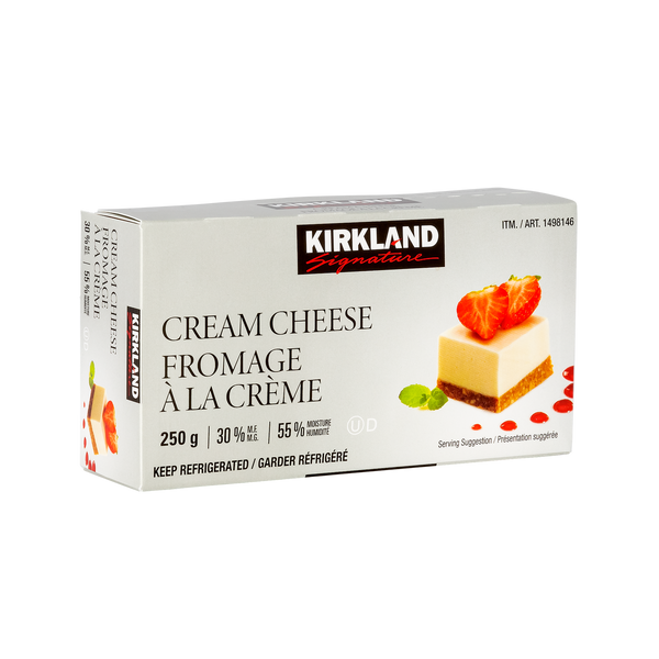 Kirkland Signature Cream Cheese 4 x 250 g