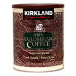 Kirkland Signature 100% Colombian Dark Roast Fine Grind Coffee 1.36 kg