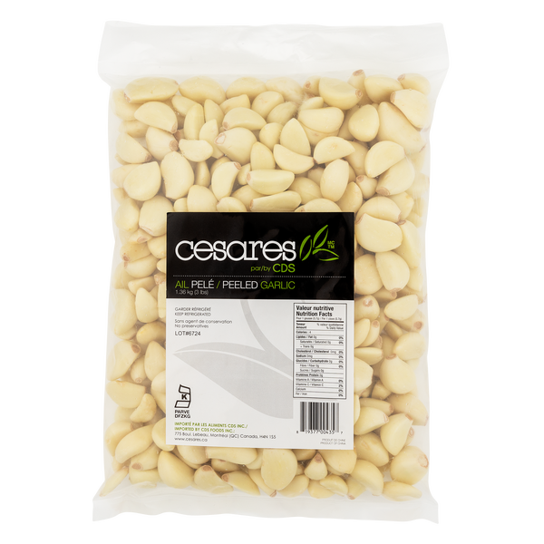 CDS Garlic Fresh Peeled Garlic 1.36 kg