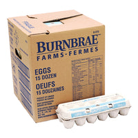 Burnbrae Farms Large White Eggs in Cartons	15 dozen