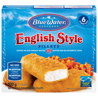 Bluewater English Style Fish 500 gm