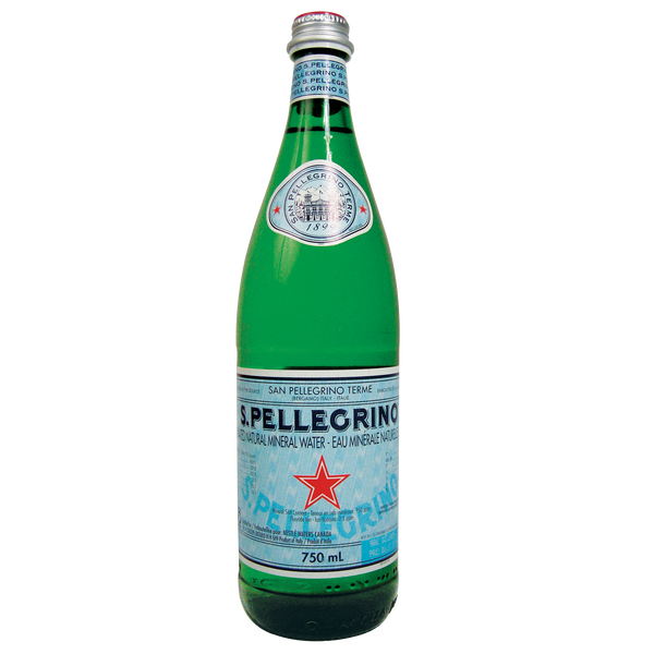 San Pellegrino Carbonated Mineral Water 15x750ml