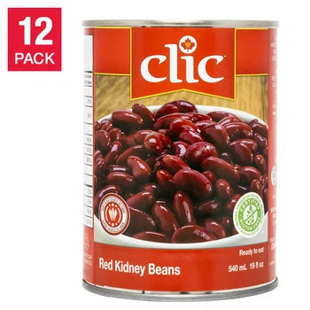 Clic Red Kidney Beans 12X540 ml