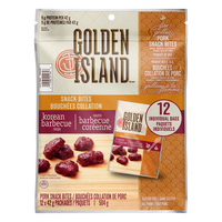 Golden Island Korean BBQ Snack Bites 12 x 42 g