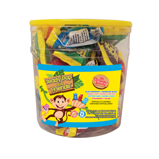 Teddy Pop and Friends Lollipops 30 x 15 g