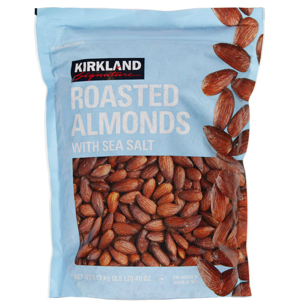 Kirkland Signature Roasted Almond With Sea Salt	1.13 kg