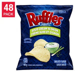 Ruffles Sour Cream Chip - 48x40g