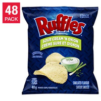 Ruffles Sour Cream Chip - 48x40g