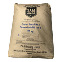 P&H Milling Durum Semolina 20 kg