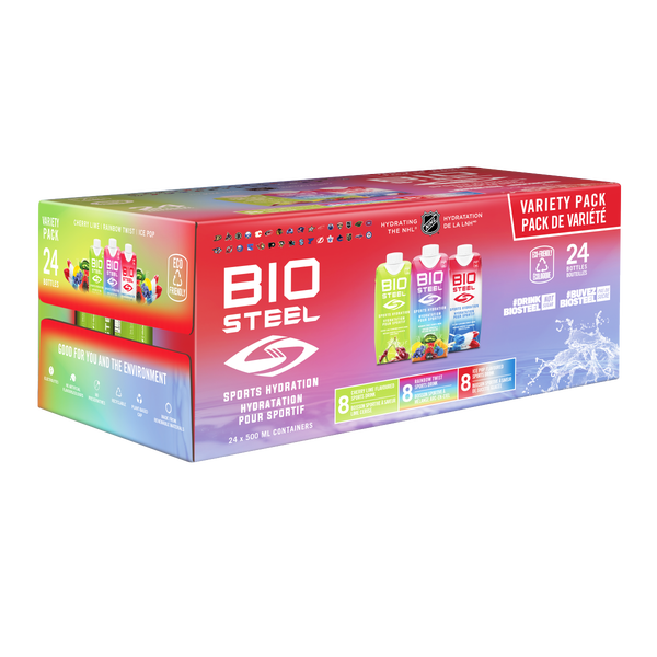 Biosteel Variety Pack	24 x 500 mL