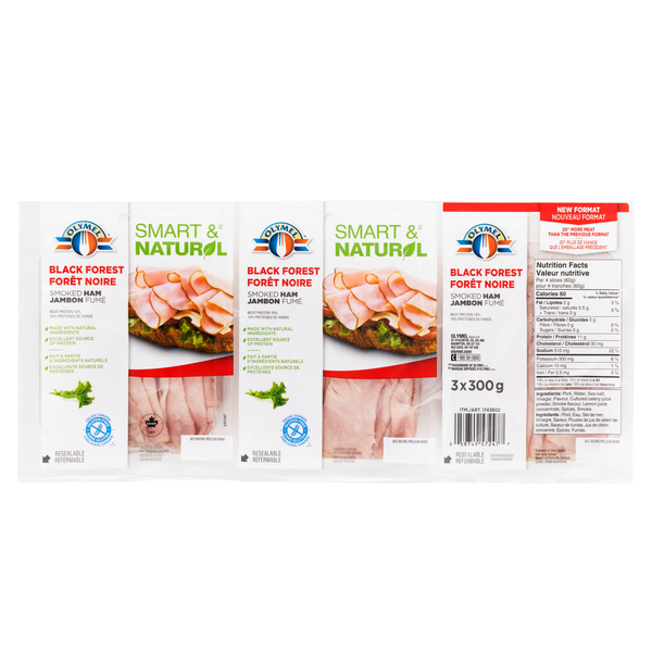 Olymel Black Forest Ham 3 x 250 g