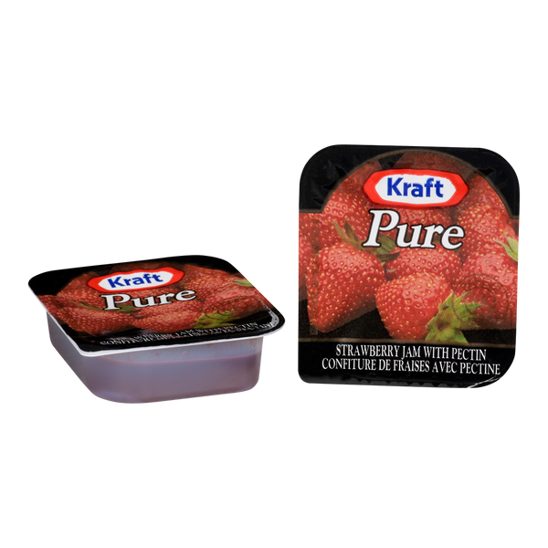 Kraft Single-serve Strawberry Jam Pack of 200, 200 x 16 mL