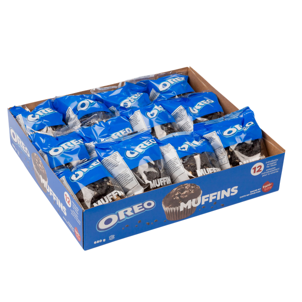 Give and Go Two Bites Oreo Muffin 12 pack