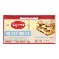 Saputo Sliced Light Swiss	640 g