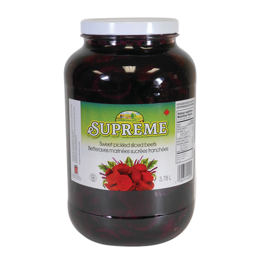 Supreme Sliced Pickled Beets 3.78L