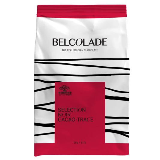 Belcolade 55% Semisweet Chocolate Drops, 5Kg