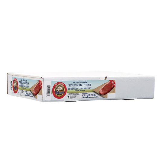 DeBoer’s Frozen Canada AAA Boneless Top Sirloin Steaks, Pack of 8x226g