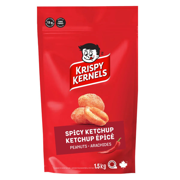 Krispy Kernels Spicy Ketchup Peanuts 1.5 kg