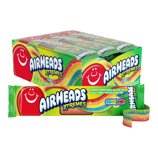 Airheads Xtreme Rainbow Belts 18 x 57 g