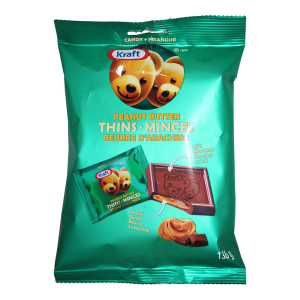 Kraft Peanut Butter Thins 12 x 136 g