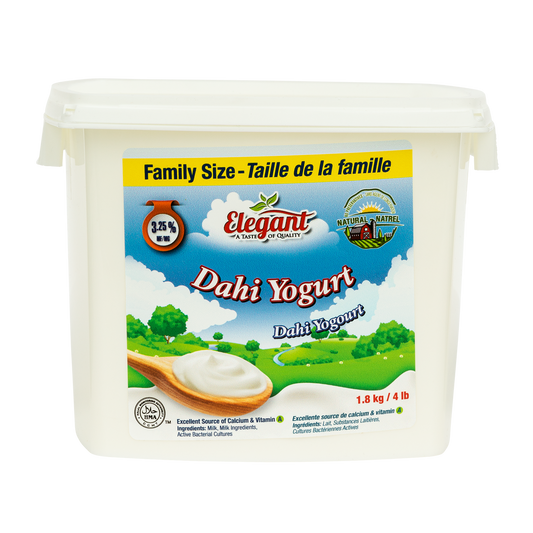 Elegant Whole Milk Dahi Yogurt 1.8 kg