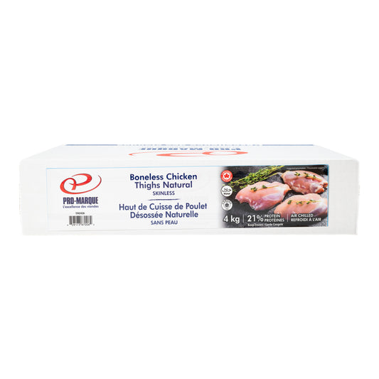 Pro-Marque Frozen Boneless Skinless Chicken Thighs 4 kg