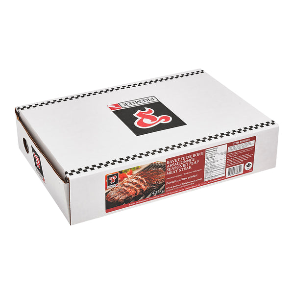 Premier Meat Seasoned Flap Steak	36 x 120 g