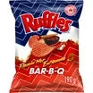 Ruffles Flamin’ Hot Bar-B-Q flavoured Potato Chips, 190 g