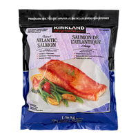 Kirkland Signature Frozen Atlantic Salmon 1.36Kg