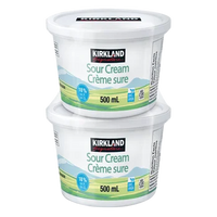 Kirkland Signature 18 % Sour Cream 2x500ml
