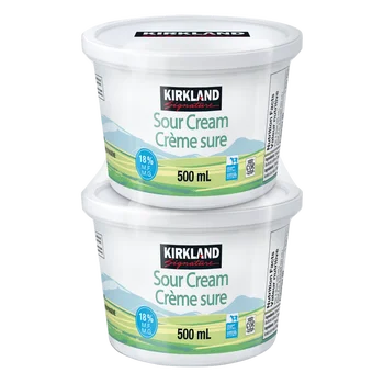 Kirkland Signature 18 % Sour Cream 2x500ml