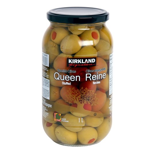 Kirkland Signature Stuffed Queen Olives, 1L
