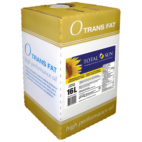 Total Sun High Performance Sunflower Oil, 16L