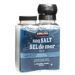 Kirkland Signature Sea Salt with Grinder and Refill 738g