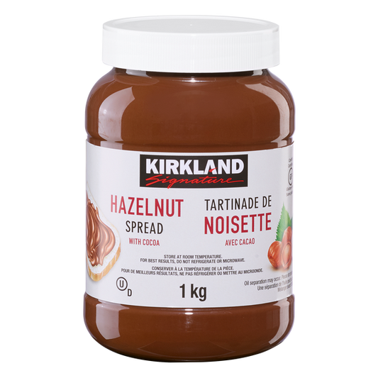 Kirkland Signature Hazelnut Spread 2x1 Kg