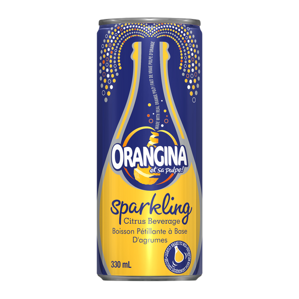 Orangina sparkling citrus beverage 24x330ml