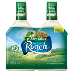 Hidden Valley The Original Ranch Homestyle Salad Dressing and Dip 2x1.18L