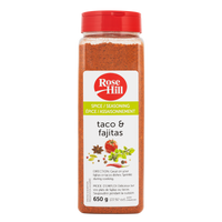 Rose Hill Taco and Fajitas Seasoning 650g