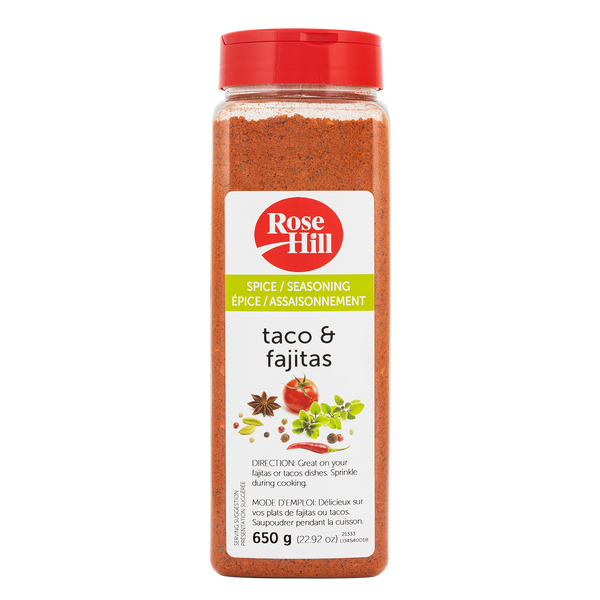 Rose Hill Taco and Fajitas Seasoning 650g
