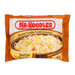 Mr. Noodles Beef Flavour Flat Instant Noodles 24 × 85 g