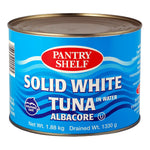 Pantry Shelf Solid White Albacore Tuna in Water 1.88Kg